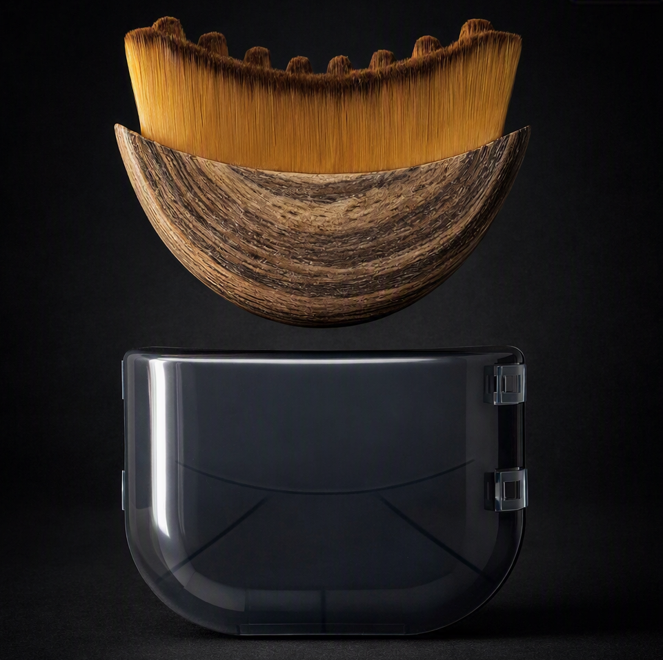 Cepillo de Drenaje Linfático Facial — Contorno y Definición