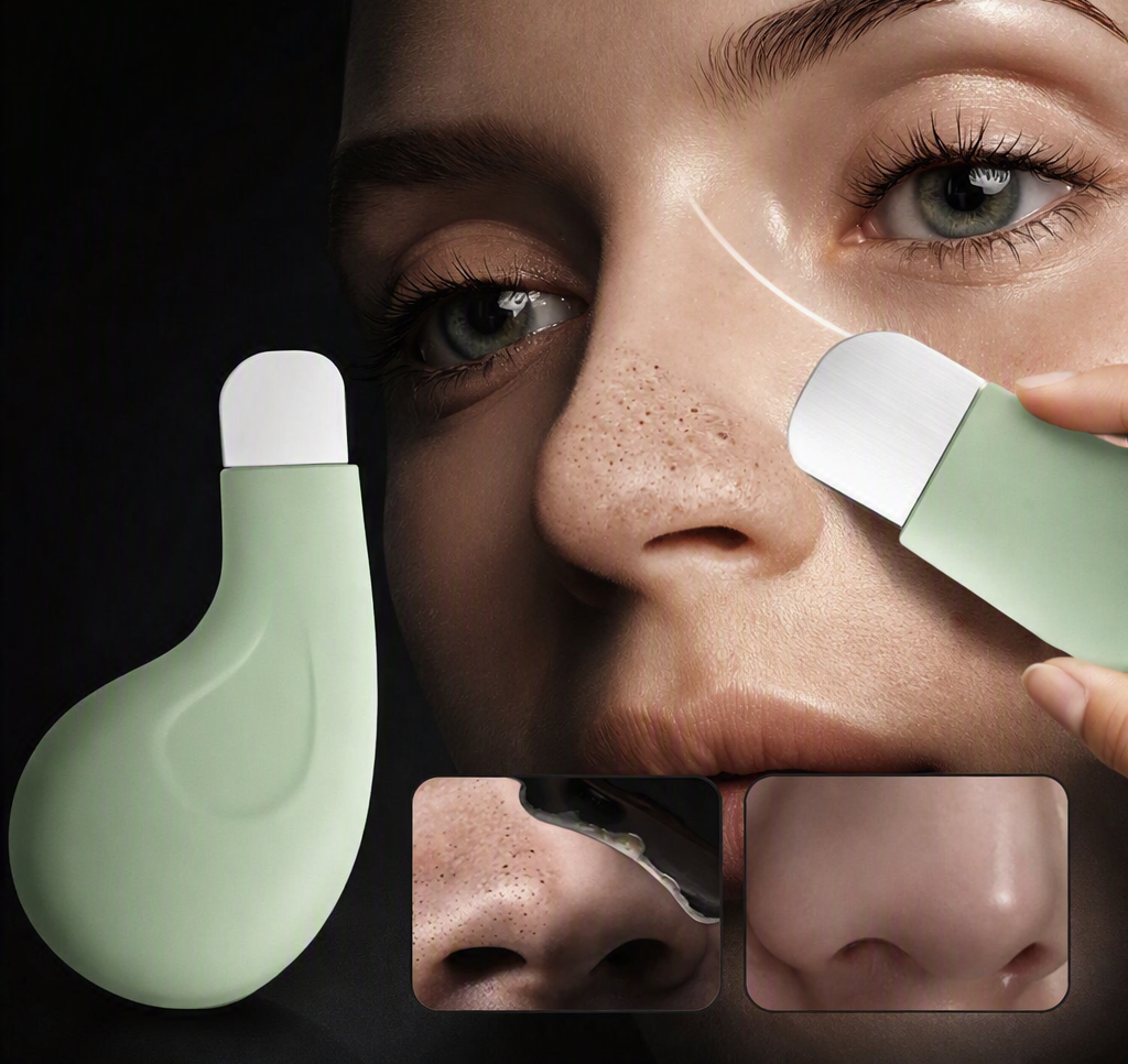 Espátula Facial Iónica — Limpieza Profunda y Exfoliación